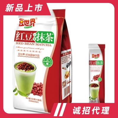 豆世界紅豆抹茶豆漿沖飲品招商