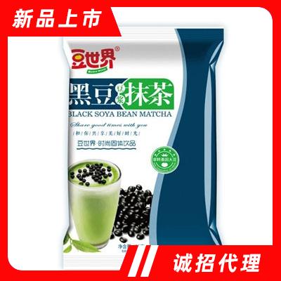 豆世界黑豆抹茶豆漿沖飲品