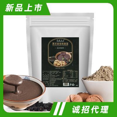 泰城谷匠黑芝麻核桃桑葚黑豆粉500g現磨熟粉沖飲即食營養早餐粉