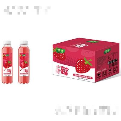 港津草莓味復合益生菌果汁飲料500mlx15瓶