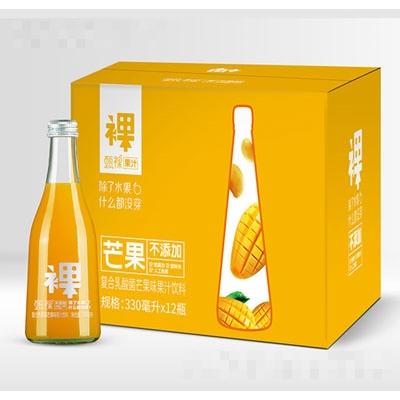 甄裸復合乳酸菌芒果味果汁飲料330mlX12