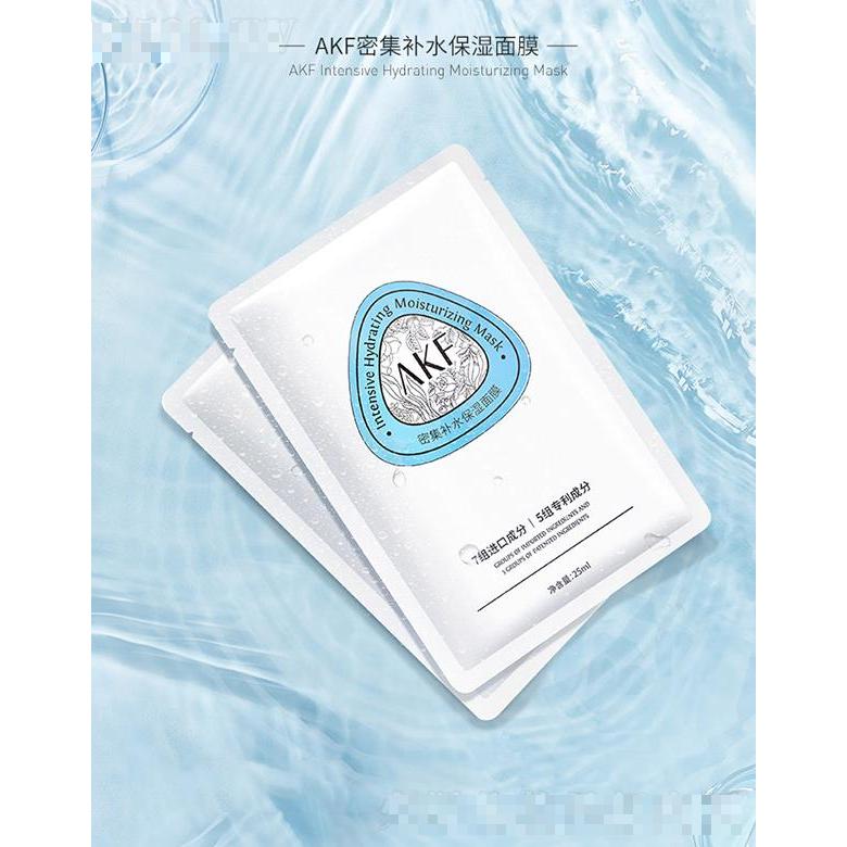 AKF 密集補水保濕面膜 25ml涼感冰絲膜布 更輕 更透 更服帖